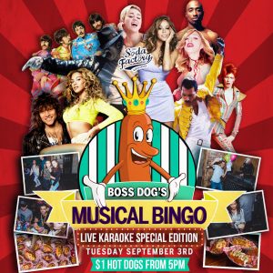 Boss Dog's Musical Bingo - Live Karaoke Special