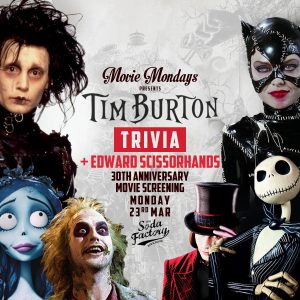 Tim Burton Trivia - Edward Scissorhands 30th Anniversary - Movie Mondays - The Soda Factory
