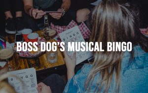 Boss Dog's Musical Bingo Tuesdays
